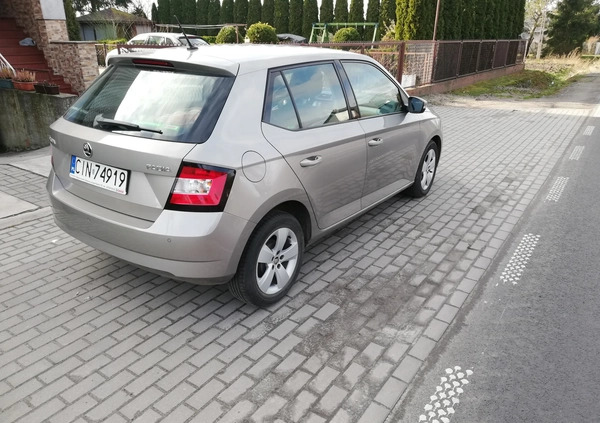 Skoda Fabia cena 31500 przebieg: 157000, rok produkcji 2015 z Inowrocław małe 16